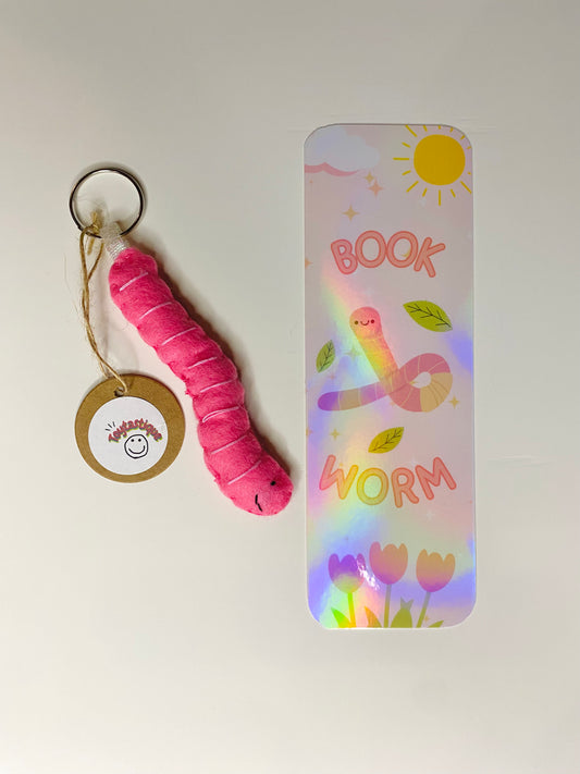 Keychain + Bookmark combo